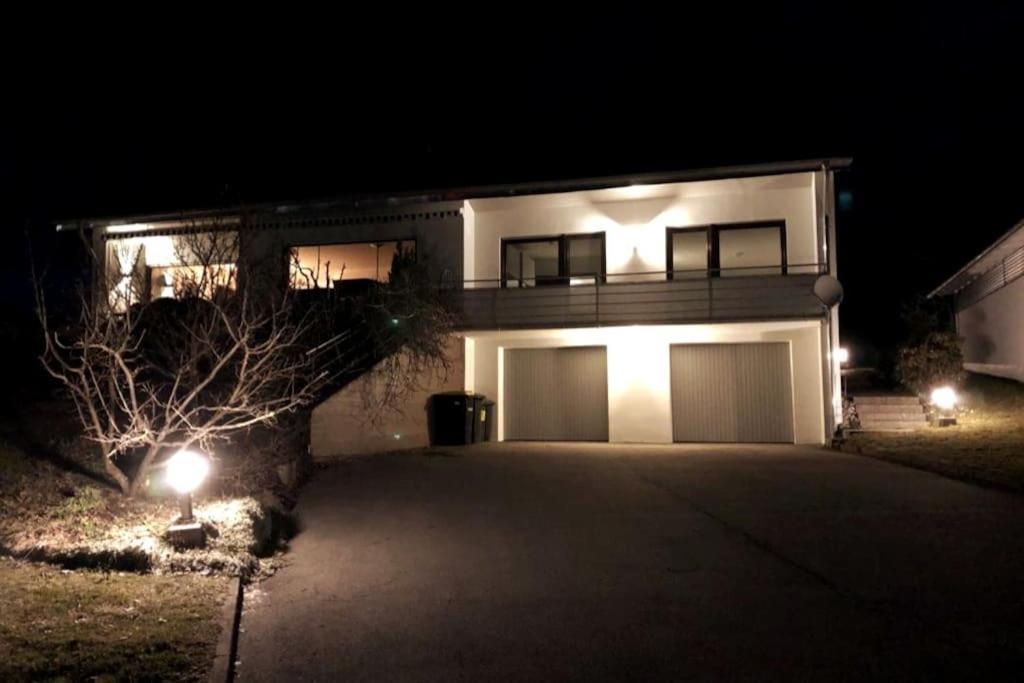 Ferienwohnung Zur Dicken Berta Wolfegg ภายนอก รูปภาพ